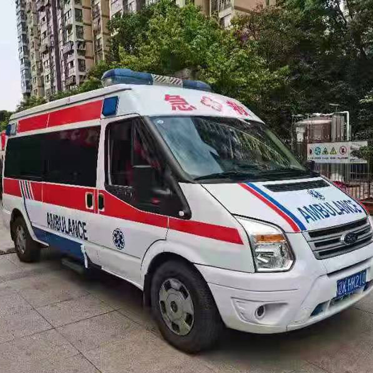 怀安跨省长途救护车出租护送病人返乡落叶归根